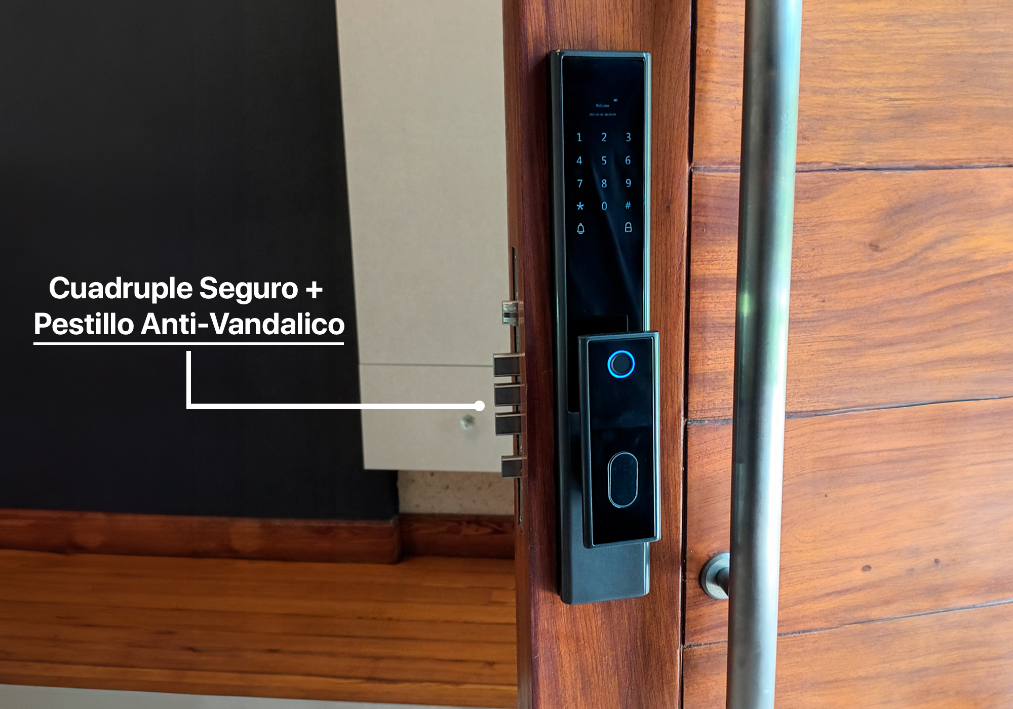 Smart CX - Cuádruple pestillo